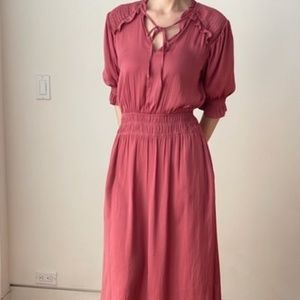 Current Air Los Angeles midi dress